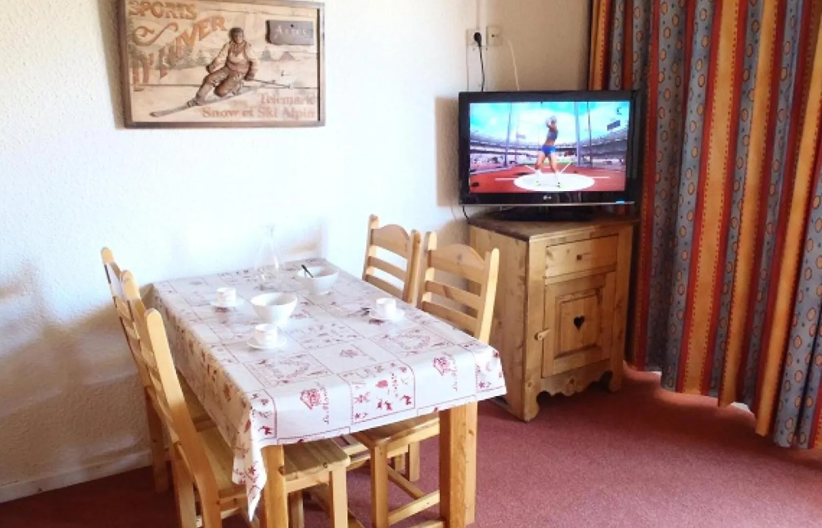 Residence Serac - 2 Pieces Cabine Pour 4 Personnes Au Pied Des Pistes Mae-7611 Val Thorens France